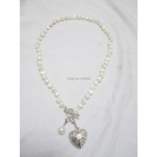100% NATURE FRESH-WATER PEARL NECKLACE