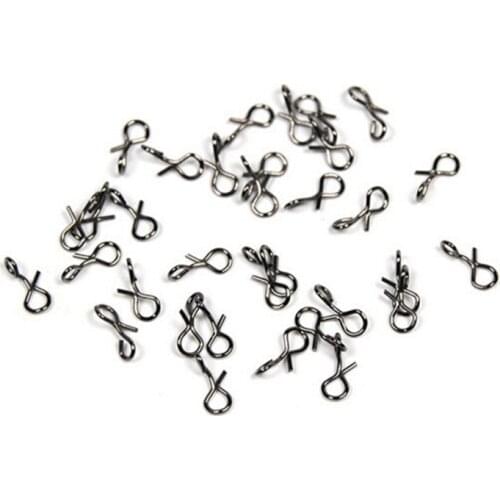 50Pcs Fishing fly / Hook / Lure Quick change connect snap Fly Fishing Snap Quick Change for Hook & Lures