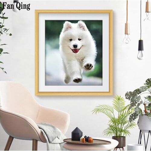 5D DIY Diamond painting Chow Chow dog Full square/Round Diamond embroidery Cross Stitch Rhinestone Mosaic decor