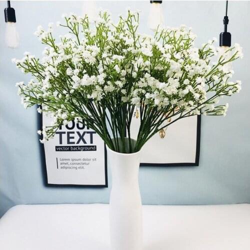 Babysbreath flowers 50 cm high quality wedding decoration flower plastic artificial flower