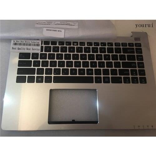 YOURUI For ASUS S400 S400C S400CA Notebook C cover with keyboard silver