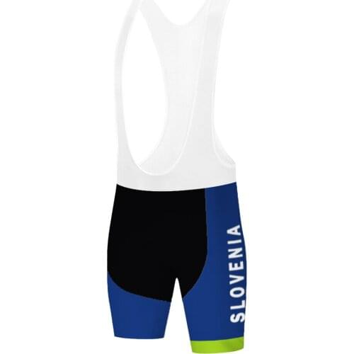 2021 Slovenia Мужские Шорты Шорты Мужские Bib Shorts Cullotes Ciclismo Hombre Culote Ciclismo Шорты Ciclismo
