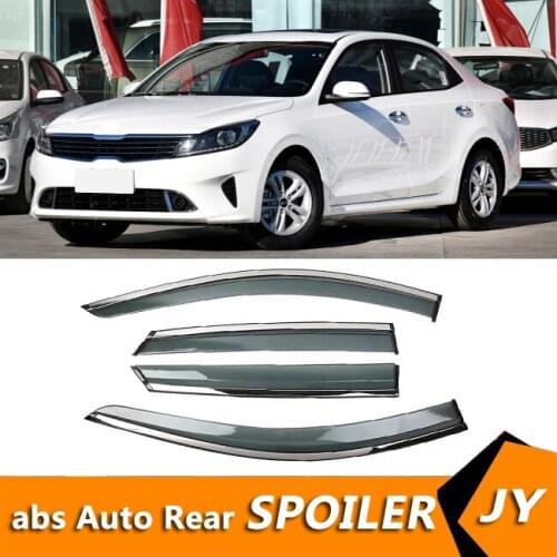 For KIA Forte 2019 Window Visor Vent Shades Sun Rain Deflector Guard For s Auto Accessories 4PCS/SET