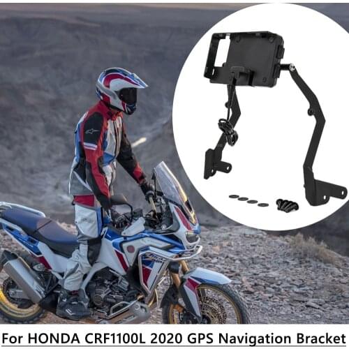 Motorcycle Mobile phone Navigation Bracket GPS Navigation Plate Bracket For HONDA CRF1100L CRF 1100 L AFRICA TWIN ADVENTURE 2020