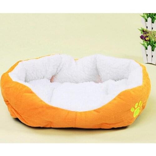 Fashion Comfortable Soft Pad Bed Washable Warm Cozy Dog House for Pet Soft Plush Nest Dog House Pet Cushion Mat Dog Supplies