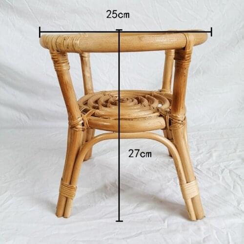 2021 New Natural Rattan Plant Stand Rack Indoor Flower Pot Holder Garden Vine Trellis