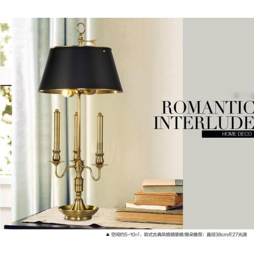 Traditional Antique Style Table Bedside LAMPS 90013T