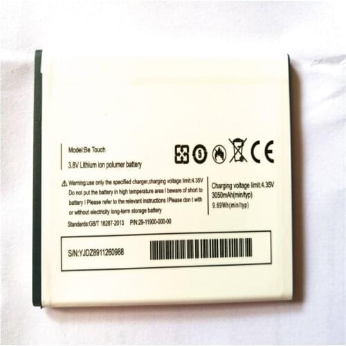 Backup Ulefone Be Touch 3050mAh Battery For Ulefone Be Touch Be Touch 2/3 Smart Mobile Phone with phone holder