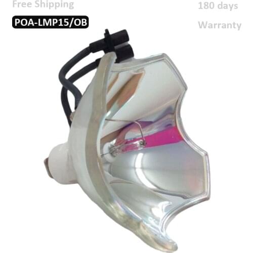 Replacement Sanyo Bulb Projector Bare Lamp POA-LMP15/610-290-7698 for Sanyo PLC-9005BA, PLC-9000N, PLC-9000NA, PLC-9000NL