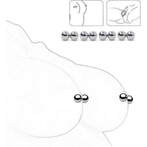 Ultra Powerful Magnetic Orbs No Vibrator Sex Toys For Woman Masturbator For Women Adult Vagina Nipple Clip Clitoris Stimulator