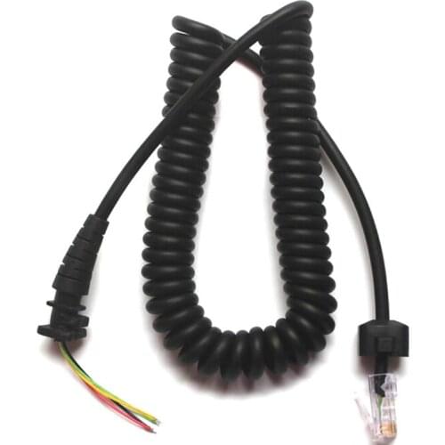 Replacement Cable For 8-pin Speaker Mic HMN3596A Microphone For Motorola Walkie Talkie GM300 GM338 CDM750 GM950