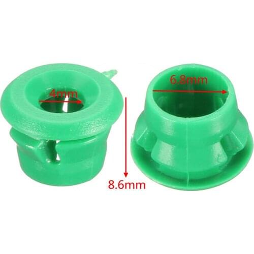 Green Number 51711932996 Side Sill Car Clips For BMW E30 E32 E36 E46 E60 E61 E63 Plastic Auto Clips