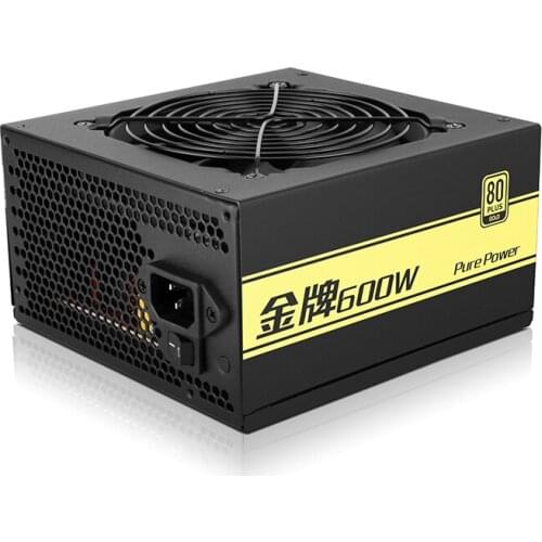 Gold Medal 600W Power Supply Rated 600W 80PLUS Gold Certification ATX PSU
