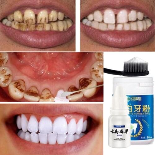 50g clean and protect Teeth Whitening Powder Dental Oral Hygiene Cleaning Toothbrush Plaque Tartar Removal Stains Toothpaste