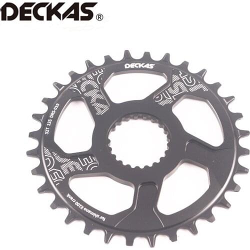 DECKAS 12 speed Round chainring center lock MTB bike bicycle 32T 34T 36T 38T Tooth plate Parts for M7100 M8100 M9100 crankset