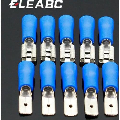 100 Pcs (50Pairs) 4.8mm Female Male Electrical & Wiring Connector Insulated Crimp Terminal Spade