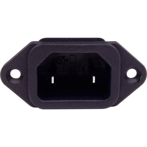 AC250V 15A 2Pins Germany Style Power Male Socket Adapter Connector