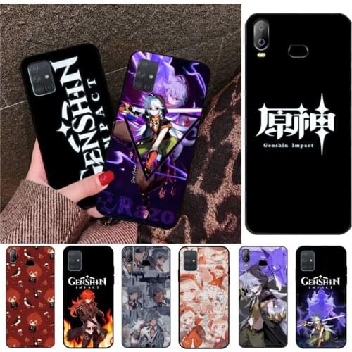 HOTCASHOP Genshin Impact rozor Phone Case For Samsung Galaxy A21S A01 A11 A31 A81 A10 A20E A30 A40 A50 A70 A80 A71 A51