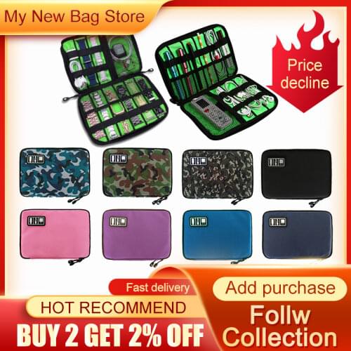 Watch Organizer Case Multifunction Waterproof Nylon Travel Storage Bag for Apple Watch Strap Band Case Watchband Holder Pouch