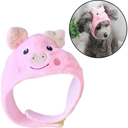 Pig Year Pet Dog Headband Lovely Adjustable Decorative Pet Headband Pet Costume Decoration Supplies