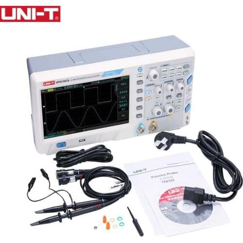 UNI-T Oscilloscope Digital Storage Ultra Phosphor 4 Channel 100MHz Scopemeter LCD Displays USB Interface UPO2102CS UPO2104CS