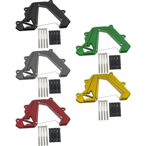 Front Sprocket Chain Guard Aluminum Left Side Engine Protector for for Kawasaki Z1000 2013-2017 Motorcycle