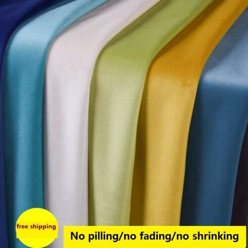 Upset Velvet Fabric Dutch Velvet Sofa Cover Curtains Background Wall Wedding Fabric Pillow Tablecloth DIY Apparel Sewing Fabric