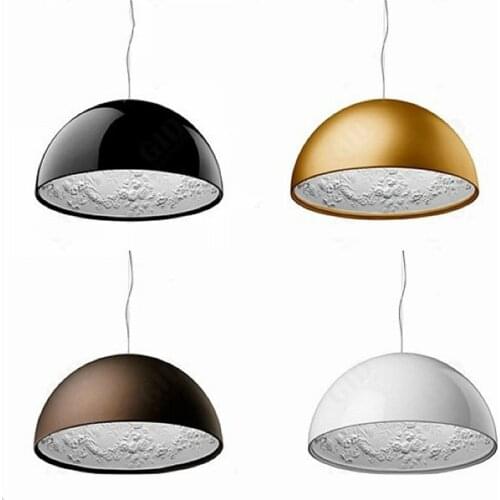 Modern Sky Garden Black White Gold Brown Resin Led Pendant Lights Dining Room Bedroom Pendant Lamp Hanging Light Fixtures