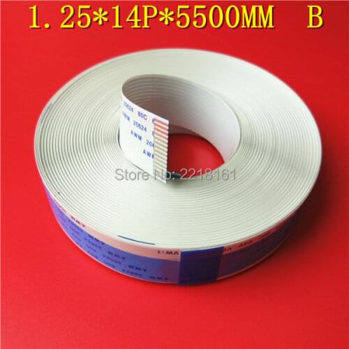 Inkjet printer Infinity Challenger FY-3206 FY-3208 FY-3278 Zhongye Taimes Spt510 main board long data cable 14pins 5.5M long 1pc