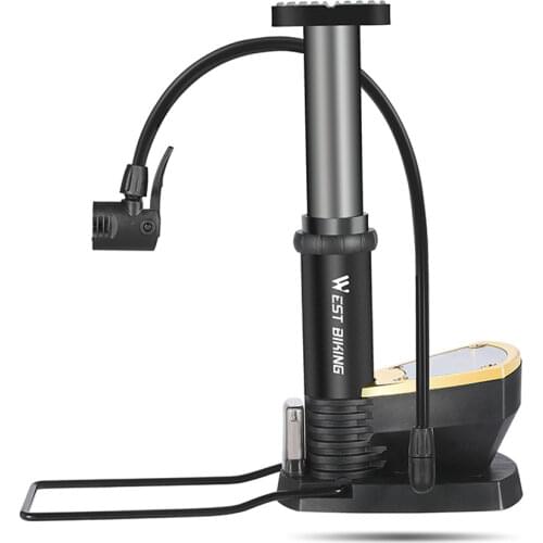 Bike Pump Manual Inflator Bicycle Mini Pump Cycling CO2 Tire Inflator Portable Presta Schrader Twin Valve Emergency Inflator