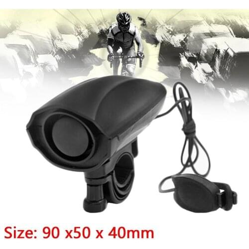 Bicycle Bell 90 x50 x 40mm 100 dB USB Recharged Waterproof Cycling Modes Electric 4 Accessories Handlebar Bicycle G5L5