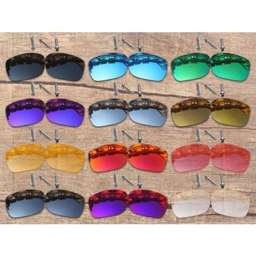 Vonxyz 20+ Color Choices Polarized Replacement Lenses & Screws for-Oakley TwoFace XL OO9350 Frame