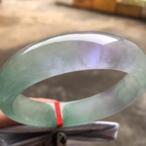Koraba Certified (Grade A)100% Natural Jadeite JADE Bracelet Women Bangle