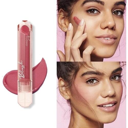 PUDAIER LIQUID BLUSH Makeup Set GLOW ENHANCER Natural Looking Breathable Feel Cream Blush Lightweight Blusher and Blendable