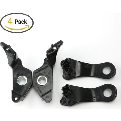 2 Pairs Car Light Holder for Halogen Headlight Repair Brackets Clips for BMW E60 520 523Li 525 528Li E61