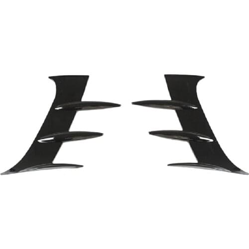 2Pcs Car Front Bumper Splitters Side Wind Knife Aprons for Mercedes- Benz X247 GLB180 GLB200 GLB250 2020 2021