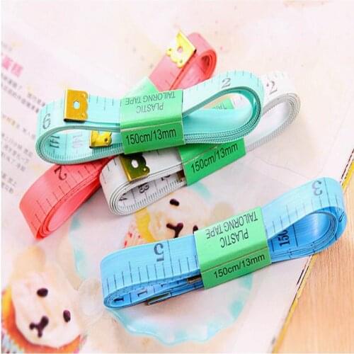 2000pc 150 cm/60 inch Scale Soft Plastic Ruler Flexible Rule Professional Tailoring Tape Measures Sewing Measuring Gauging Tools