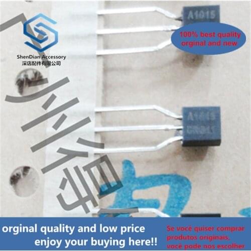 50pcs 100% orginal new 2SA1015GR A1015 PNP SILICON TRANSISTOR TO-92 real photo