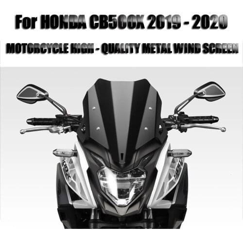 For Honda cb500x 2019 2020 Motorcycle High-Quality Metal Windshield cb 500x Front Deflector Accessories