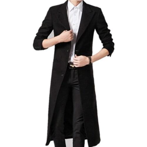 GELITAYIN Mens Wool Coats