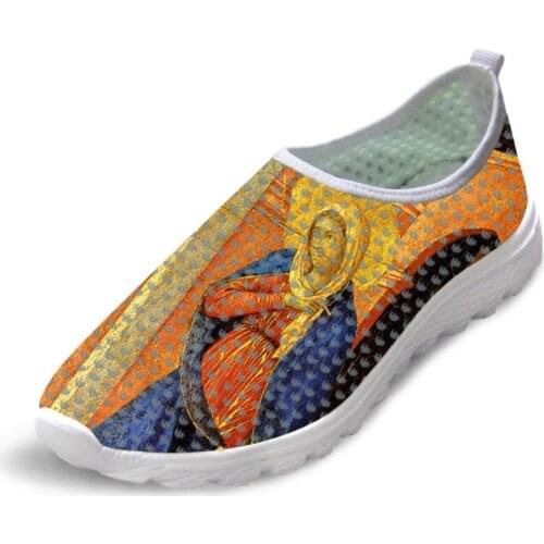 Male Causal Flats Shoes Duccio di Buoninsegna Painting Art Print Light Weight Men Summer Sneakers Breathable Mesh Shoes
