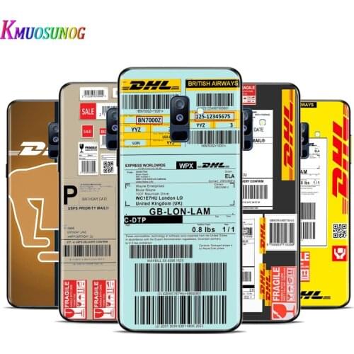 Fashion DHL Style For Samsung Galaxy A3 A5 A6 A7 A8 A9 A6S A8S A9S Star Plus 2016 2017 2018 Black Toft TPU Phone Case