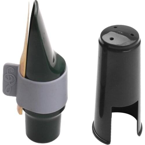 Alto Saxophone Mouthpiece For Popular Jazz Music E Flat Tone Sax Instrument Accessories with Cap, Ligature and Reed