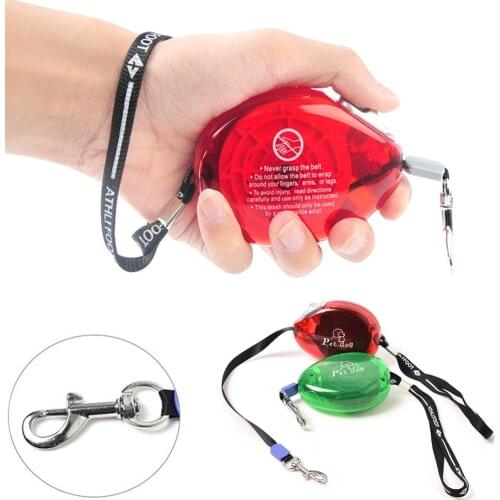 Nylon Pet Automatic Leashes Extending Retractable Dog Puppy Walking Leads Traction Rope Cat Extending Flexible Running Belt