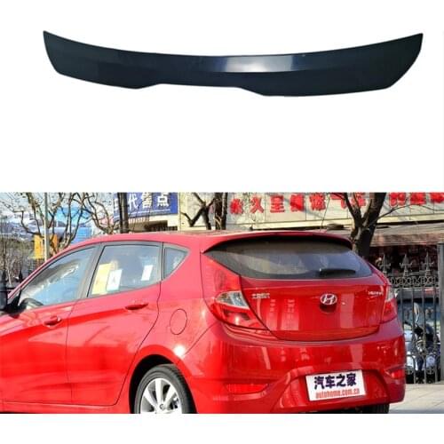 Use For Hyundai Verna Accent Roof Spoiler Factory Style Rear Wing Sport Accessories Body Kit