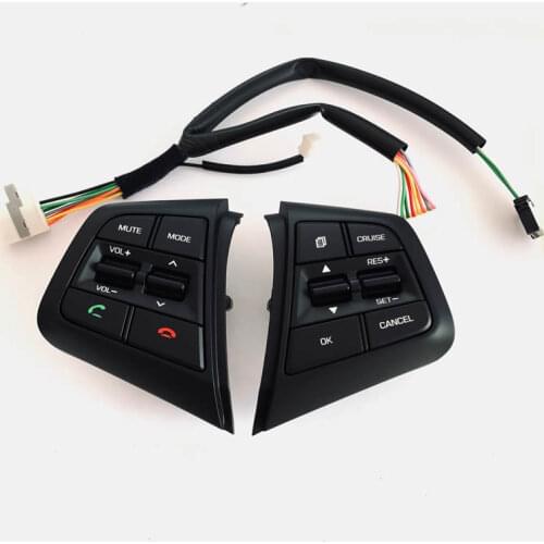Steering Wheel For Hyundai ix25 creta 2.0 1.6 Buttons Bluetooth Phone Cruise Control Remote Control button left music button