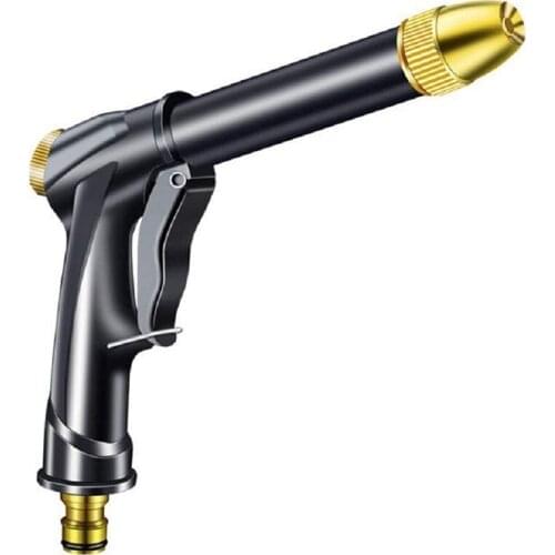 Garden Hose Nozzles Heavy Duty Rotating High Pressure Spray Nozzle for Garden Watering Lawn Washing