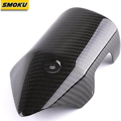 SMOK For Yamaha MT10 MT 10 MT-10 2016 2017 2018 Motorcycle Carbon Fiber Exhaust Muffler Pipe Heat Shield Guard Cover