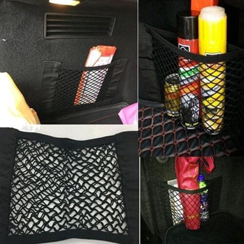 Car Trunk Storage Bag Nylon Net For Ford Focus 2 3 1 Fiesta Mondeo MK3 MK2 Fusion Transit Kuga Ranger Mustang Ecosport Ka C-Max