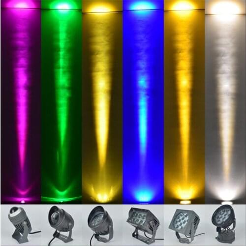 Led Beam Spotlights Outdoor Super Bright Remote Floodlights Waterproof Roman Beam Light Exterior 36W Landscape Pathway Lighting